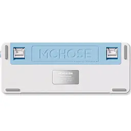 Ігрова клавіатура бездротова MCHOSE X75 Blue/Grey Сіро-голубий - мініатюра 3