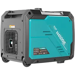 Інверторний бензиновий генератор INVO H4500iE 3.5/4 кВт (DD0007478) [153503] - мініатюра 5