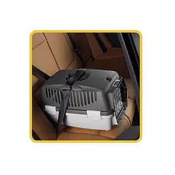 Переноска для тварин Stefanplast Gulliver 1 Deluxe із замком безпеки до 6 кг сіра (97131) - мініатюра 3