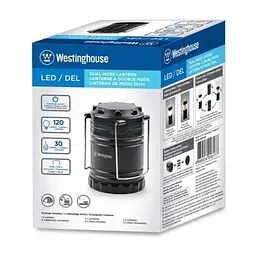 Ліхтар Westinghouse WF86 + 3 AA R6 у комплекті Чорний (WF86-3R6PCBV) - мініатюра 2