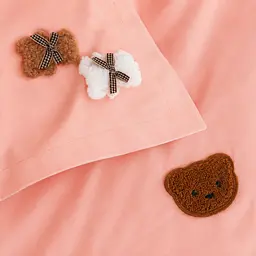Дитяча постільна білизна MIRSON LITTLE KIDS Poplin Edition Teddy Bear та Lorena 110х160см (2200013086413) - мініатюра 8