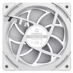 Вентилятор GameMax 120mm*3 KIT ARGB fan KF300 WH (KF300 WH) - мініатюра 5