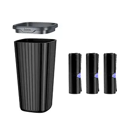 Відро для сміття для автомобіля HOCO Flash car trash can ZP12 |800ml, 90pcs bag| - мініатюра 3