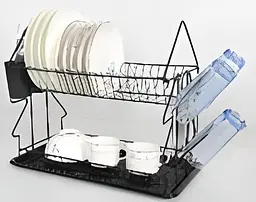 Сушіння для посуду Dish Rack WL 2607 S чорна
