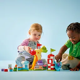 Конструктор LEGO DUPLO Peppa Pig Ярмарок розваг 53 деталі (10453) - мініатюра 5