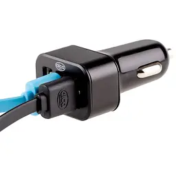 Автомобільний зарядний пристрій Alca 12/24V 2.1A / 3USB Оригінал (09912203) - мініатюра 3