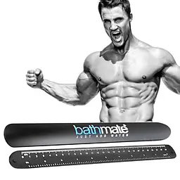 Лінійка для вимірювання пеніса Bathmate Measuring Gauge V2 26 см Чорна - мініатюра 9