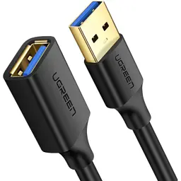 Дата кабель USB 3.0 AM/AF 0.5m US129 black Ugreen (30125)
