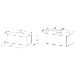 Витяжка ELEYUS URBAN 960 LED 52 WH - мініатюра 5