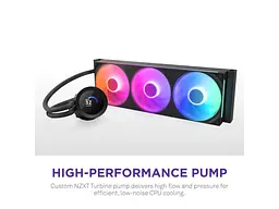 Водяне охолодження NZXT Kraken Plus 360 RGB Black (RL-KR360-B2) - мініатюра 3