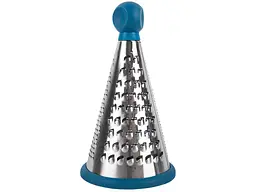 Терка LESSNER конус з пластик.ручкою 3-х гранна 10103 Sky Blue