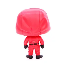 Ігрова фігурка Funko Pop Гра в кальмара Червоний солдат у масці (64799) - мініатюра 4