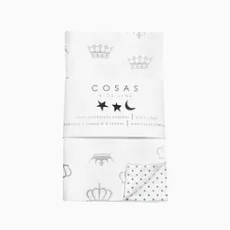 Дитяча постільна білизна в ліжечко CROWN & DOTS COSAS (4822053088776) - мініатюра 4