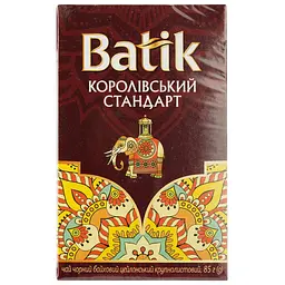 Чай черный Batik Королевский стандарт байховый цейлонский 85 г