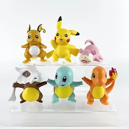 Набір ігрових фігурок Покемон Pokemon Go 6 шт, 8 см