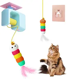 Іграшка для котів на присосці Pet Toy Ball 1490 - інтерактивна іграшка Pet Toy Ball 1490 для котів з автоматичним рухом в асортименті - мініатюра 6
