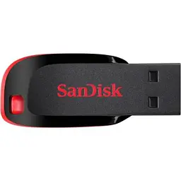 USB флеш накопичувач SanDisk 128GB Cruzer Blade USB 2.0 (SDCZ50-128G-B35) - мініатюра 1