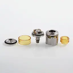Дрип-атомайзер Pyro V2 BF RDTA Silver (am198) - мініатюра 4