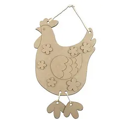 Заготовка для декорування "Курочка" Fabrika Decoru FDPO-144