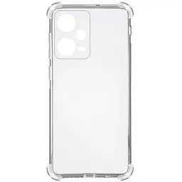 TPU чохол GETMAN Ease logo посилені кути Full Camera для Xiaomi Redmi Note 12 Pro 5G Безбарвний (прозорий)