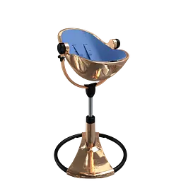 Стільчик для годування Bloom Fresco Rose gold/Riviera blue (U10515-GRB\E10540-RBL) - мініатюра 6