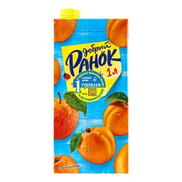Сік Добрий Ранок абрикосовий 1 л - мініатюра 2