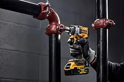 Гайковерт ударний DeWALT XR Li-Ion безщітковий 18В 610 Нм 2500 об/хв 3550 уд/хв 1/2" 1.1 кг без АКБ і ЗП - мініатюра 3