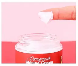Крем для обличчя Гранат Pomegranate Shining Cream Jigott 70 мл - мініатюра 3