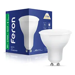 Світлодіодна лампа Feron LB-216 8 Вт GU10 2700K
