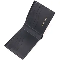 Чоловічий шкіряний гаманець GRANDE PELLE 11,5х9х1 см acs0024005 - мініатюра 3