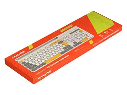 Клавіатура Canyon HKB-W03 Beige (CNS-HKBW03BG) - мініатюра 6