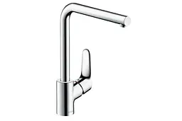 Змішувач для кухні Hansgrohe Focus 280 EcoSmart з поворотним виливом хром 31827000