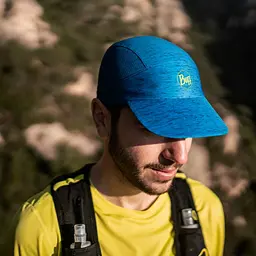 Кепка Buff Pack Speed Run Cap HTR S/M Синій - мініатюра 5