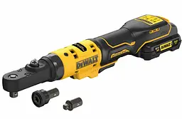 Гайкокрут кутовий - ключ-храповик акумуляторний DeWalt з АКБ та ЗП DCF500L2G - мініатюра 4