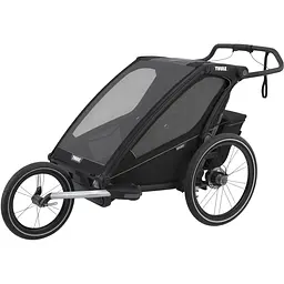 Дитяча коляска Thule Chariot Sport Double (Midnight Black) (TH 10201023) - мініатюра 2