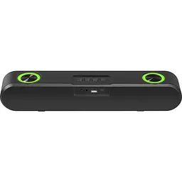 Акустична система 1.0 Defender Саундбар Z9 16Вт, Bluetooth/FM/USB/TF/AUX, LED чорна - мініатюра 4