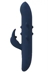Вібратор-кролик Dreamtoys Goddess Collection Alpheus 23 см синій - мініатюра 3