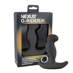 Массажер простаты с вибрацией Nexus G-Rider Plus Black - мініатюра 2