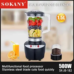 Блендер Sokany SK-JB-182 з потужним двигуном (44453-SK-JB-182_875) - мініатюра 2