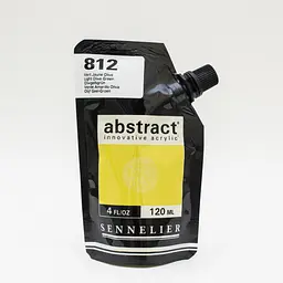 Акрилова фарба Sennelier Abstract, 120 мл, Світлий оливково-зелений (Light Olive Green)