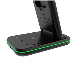 Бездротовий зарядний пристрій Canyon 3-in-1 Wireless charging station WS-304 (CNS-WCS304B) - мініатюра 3