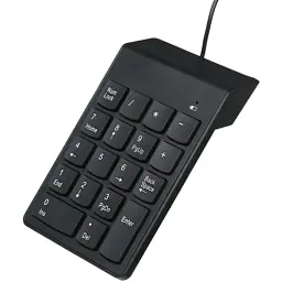 Клавіатура Gembird KPD-U-03 USB Black (KPD-U-03) - мініатюра 2