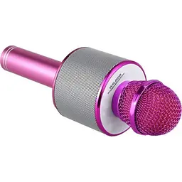Караоке Мікрофон-колонка WS858 Pink - мініатюра 3