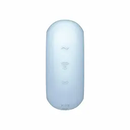 Вакуумний стимулятор клітора з вібрацією Satisfyer Pro To Go 3 блакитний - мініатюра 3
