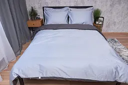 Підковдра Moon&Star Satin Premium Skyline Gray Двоспальна 175x210 см - мініатюра 2