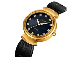 Жіночий наручний годинник 2165GDBKBK Gold-Black-Black Skmei acs0030213 - мініатюра 3