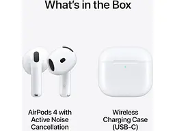 Навушники TWS Apple AirPods 4 with Active Noise Cancellation (MXP93) - мініатюра 4