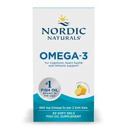 Риб'ячий жир Nordic Naturals Omega-3 60 капсул - мініатюра 2