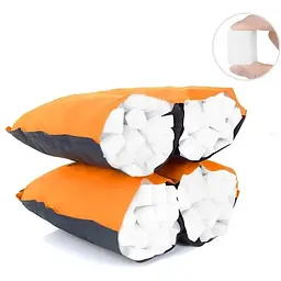 Подушка самонадувна Naturehike Sponge automatic NH17A001-L світло блакитна - мініатюра 4