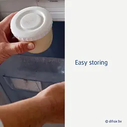 Контейнери для зберігання грудного молока і дитячого харчування Difrax 6 шт. (617) - мініатюра 4